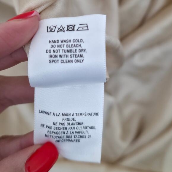 BHLDN Rish Haleh Flutter-Sleeve Lace V-Neck Fit & Flare Wedding Gown 22W NWT - Picture 11 of 14